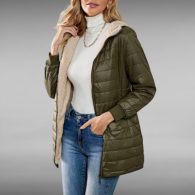 Enrica™ | Lang afslappet jakke