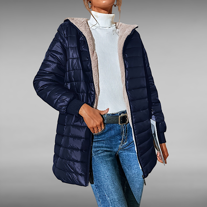 Enrica™ | Lang afslappet jakke