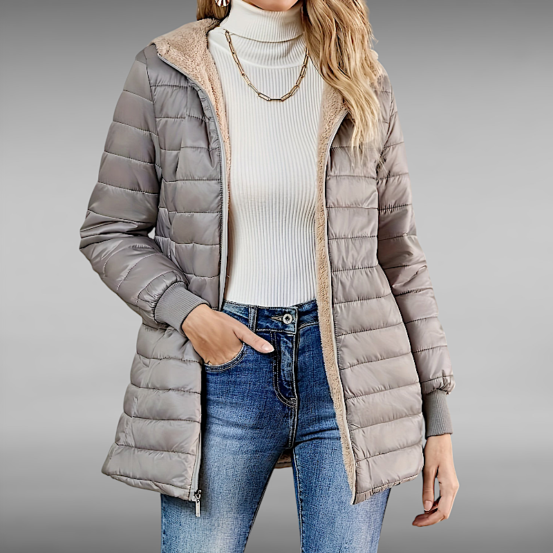 Enrica™ | Lang afslappet jakke