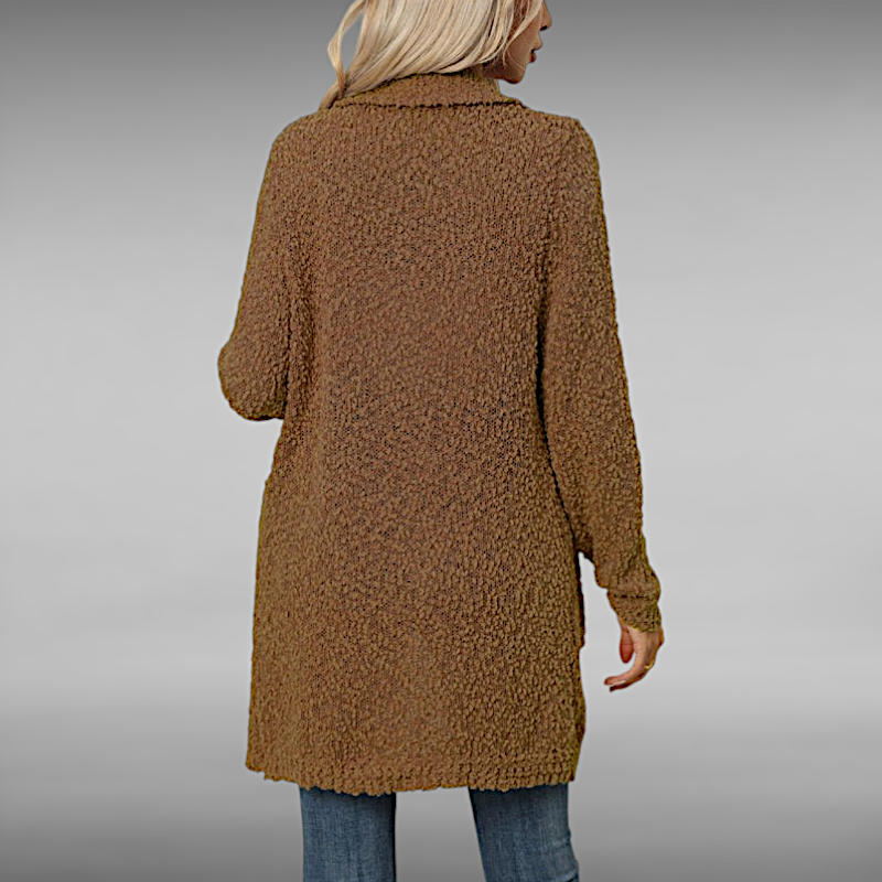 Hanna™ | Casual Ensfarvet Cardigan