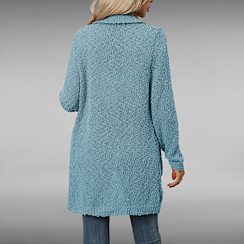 Hanna™ | Casual Ensfarvet Cardigan