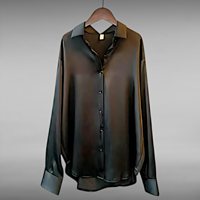 Edith™ | Eksklusiv Silkebluse