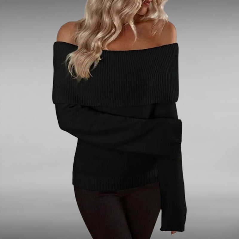 Alberte™ | Skulderfri Trøje i Elegant Design