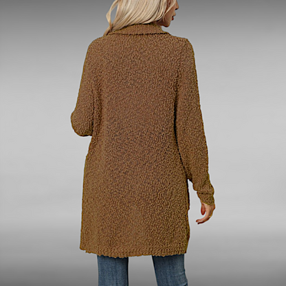 Hanna™ | Casual Ensfarvet Cardigan