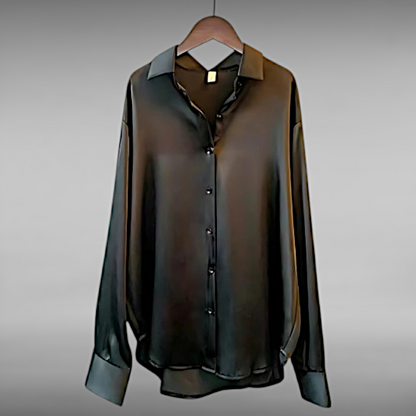 Edith™ | Eksklusiv Silke­bluse