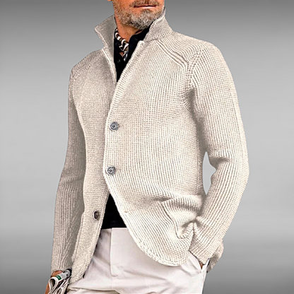 Emil™ | Strikket Cardigan i Uldmix