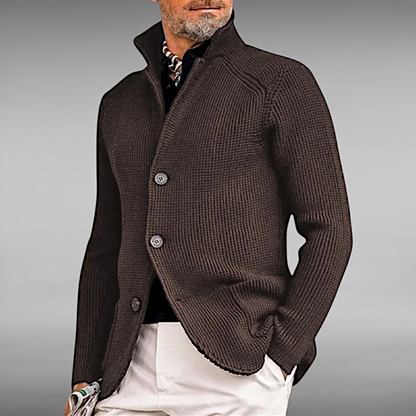 Emil™ | Strikket Cardigan i Uldmix
