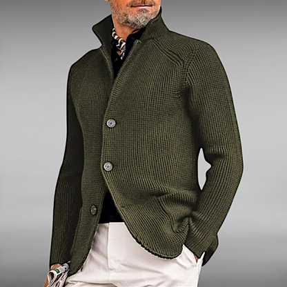 Emil™ | Strikket Cardigan i Uldmix