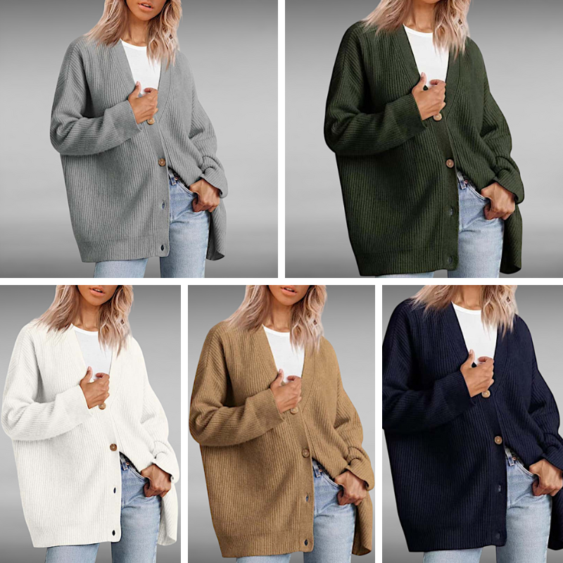 Vibeke™ | Casual Strikket Cardigan